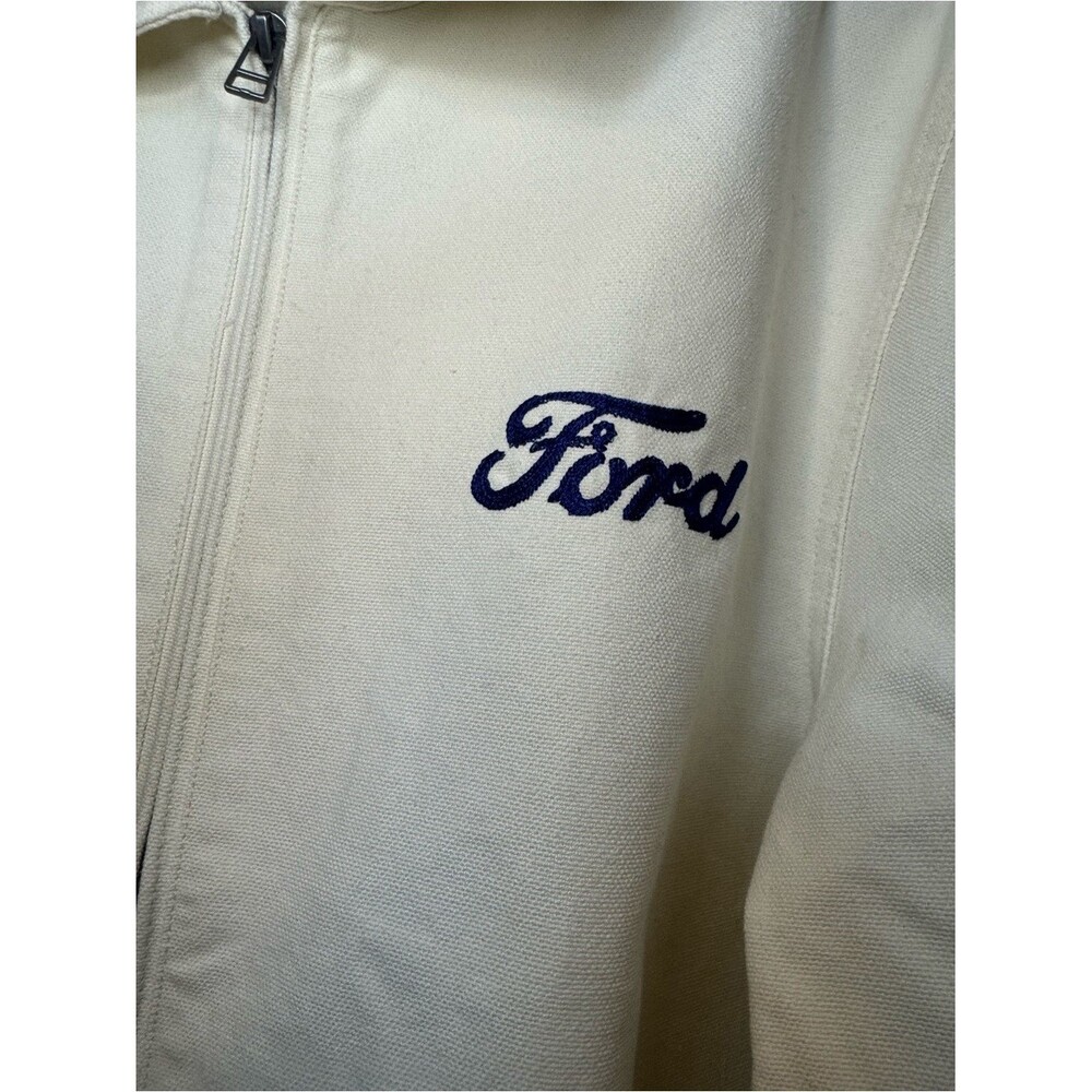 BRIXTON x Ford Number One Mens Garage Jacket - Picture 3 of 9